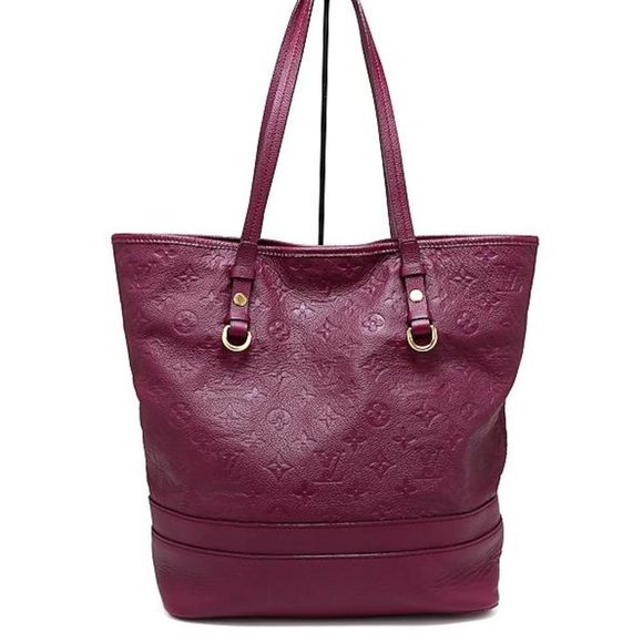 Louis Vuitton Monogram Implant Citadin PM Oror Tote Bag Shoulder Bag Purple - Picture 2 of 9